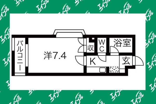 間取り図 シティライフ覚王山