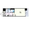 名古屋市営地下鉄桜通線/国際センター駅 徒歩9分 6階 築浅 1Kの間取り