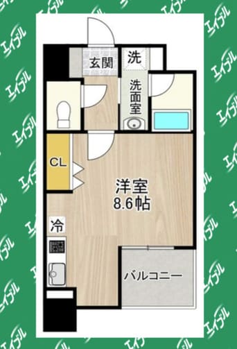 間取図 CITY SPIRE 名古屋大須