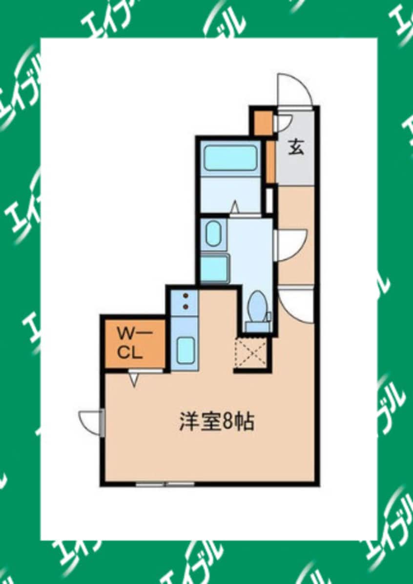 間取図 名古屋市営地下鉄東山線/千種駅 徒歩6分 5階 築8年