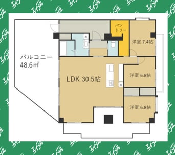 間取図 キクシンビル