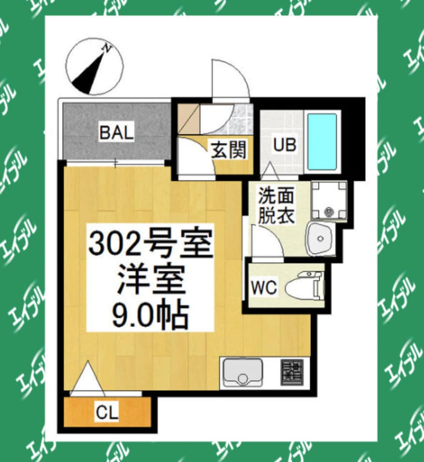間取図 R-Smart covo新栄