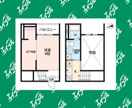 間取り図 東海道本線/尾頭橋駅 徒歩14分 2階 築9年