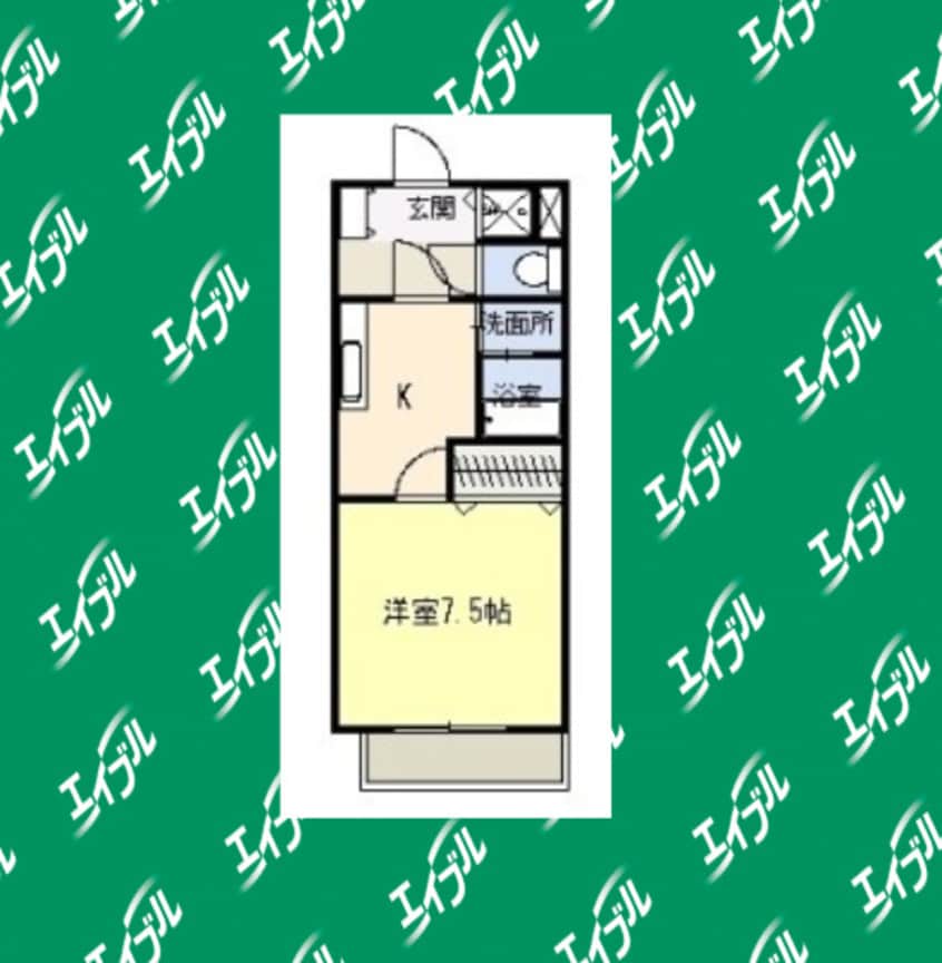 間取図 サンシティ栄生