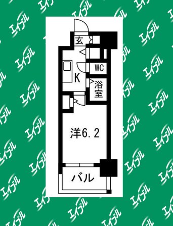 間取図 プレサンス名古屋STATIONビジュ