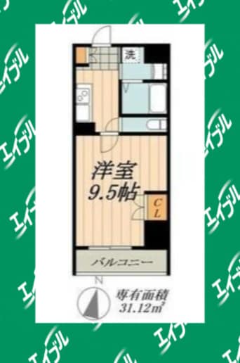 間取図 STUDIO KANAREBASHI