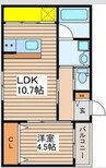 名古屋市営地下鉄名港線/日比野駅 徒歩10分 1階 1年未満 1LDKの間取り