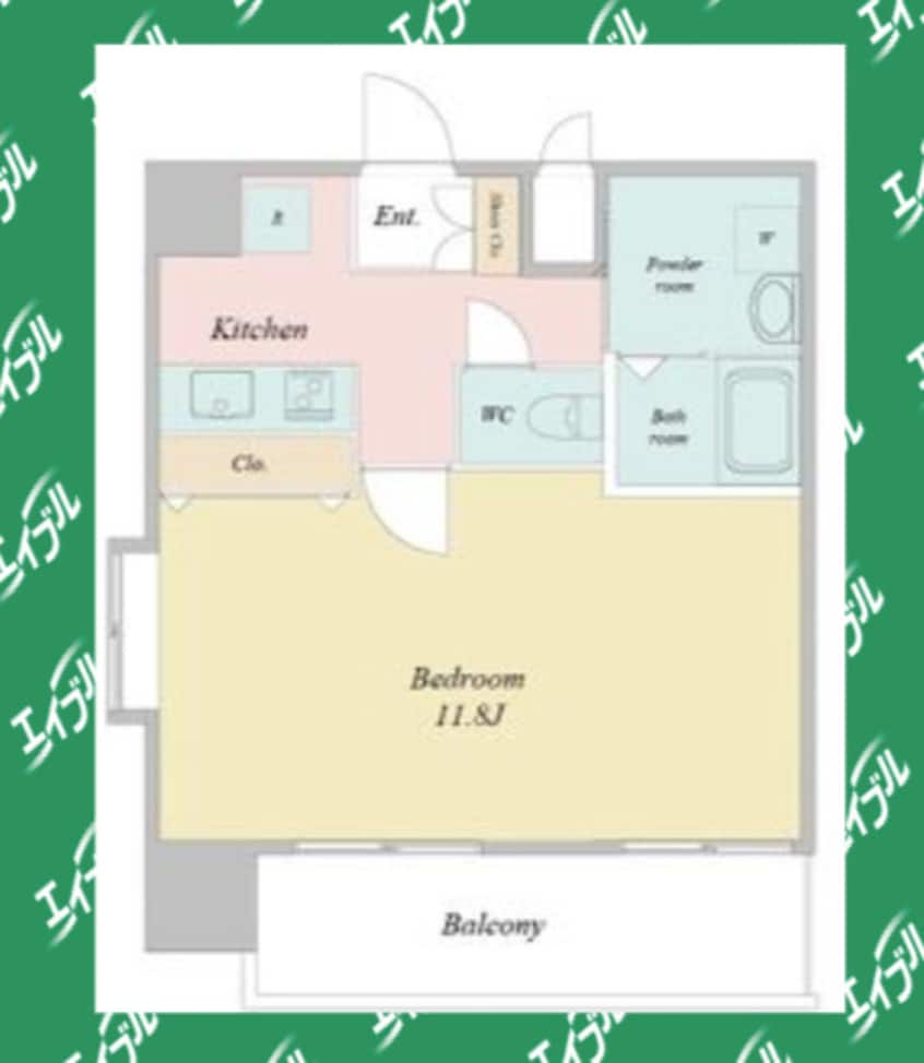 間取図 クレシェール大須