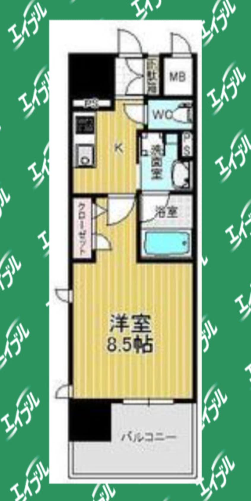 間取図 セレニティー大須
