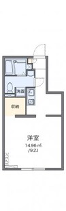 アルク上石川 1Rの間取り