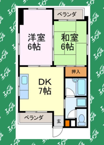 間取り図 青木ビル