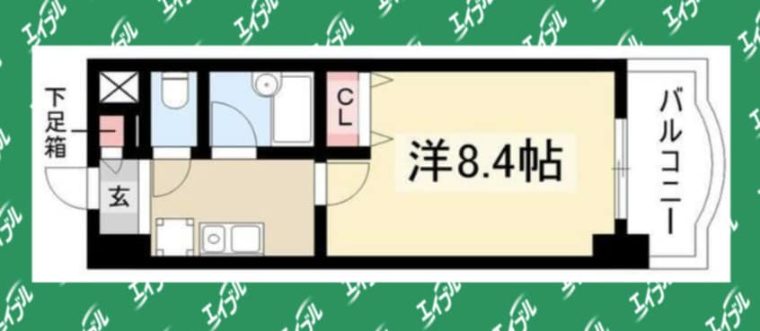間取図 現代ハウス新栄