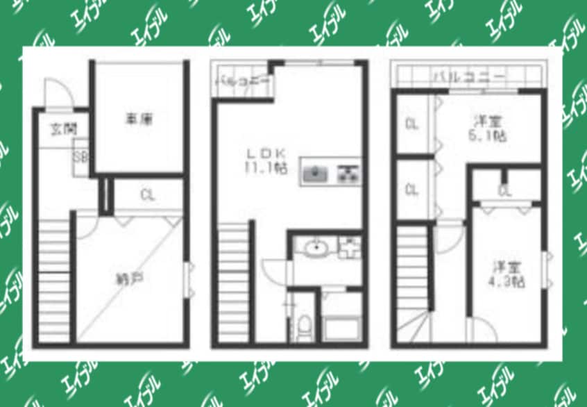 間取図 リリアム正木