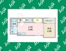 グランディール高畑 1LDKの間取り