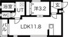 名古屋市営地下鉄鶴舞線/大須観音駅 徒歩8分 4階 築14年 1LDKの間取り