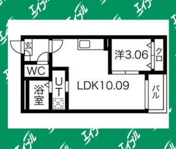 間取図 Jack funairiⅡ