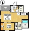 名古屋市営地下鉄名城線/ナゴヤドーム前矢田駅 徒歩10分 2階 築8年 1LDKの間取り