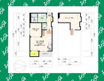 間取図 ルナソレイユ