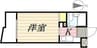 名古屋市営地下鉄鶴舞線/川名駅 徒歩9分 2階 築36年 1Rの間取り