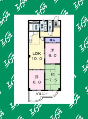 間取図 関西本線（東海）/春田駅 徒歩27分 1階 築31年