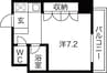 名古屋市営地下鉄名城線/熱田神宮西駅 徒歩3分 6階 築30年 1Kの間取り