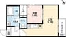 名鉄名古屋本線/栄生駅 徒歩10分 3階 築6年 1LDKの間取り