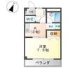 東海道本線/枇杷島駅 徒歩1分 1階 築28年 1Kの間取り