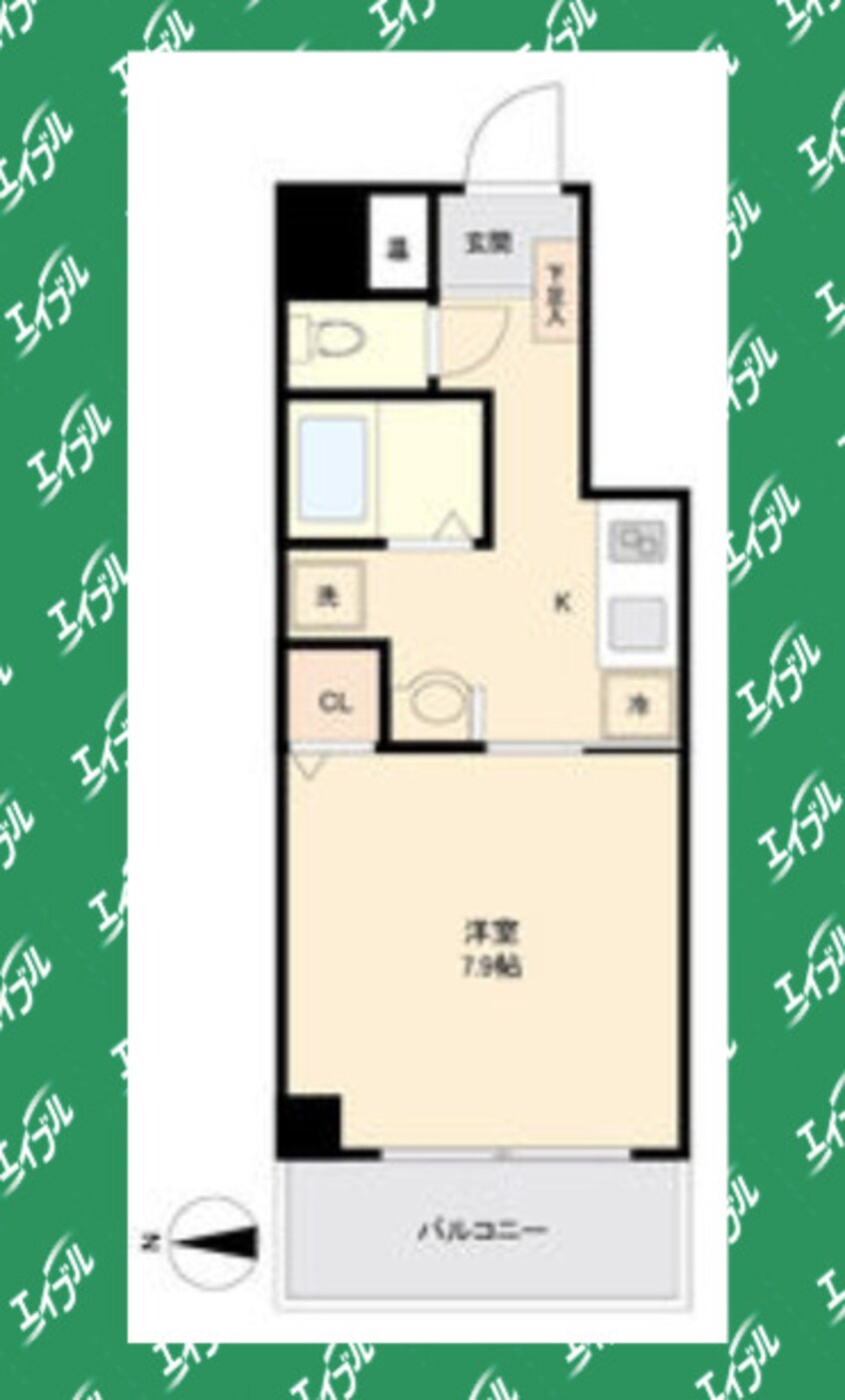 間取図 名古屋市営地下鉄東山線/伏見駅 徒歩6分 3階 築11年