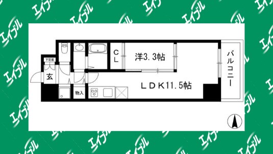 間取り図 Aphrodite