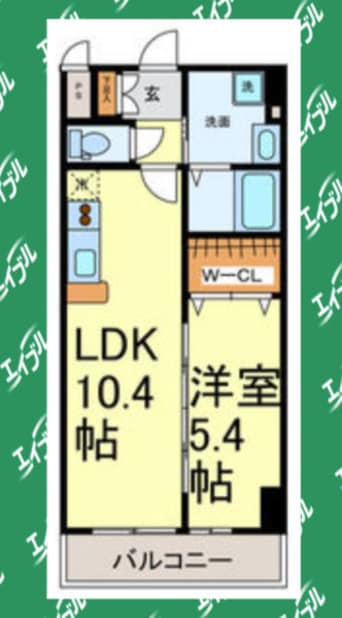 間取図 マイアトリア栄