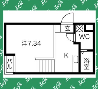 間取図 ピアチェーレ新栄
