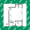 グランエッグス祖師ヶ谷大蔵 1Rの間取り