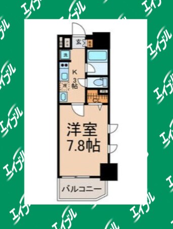 間取図 ベレーサ名駅ウエスト