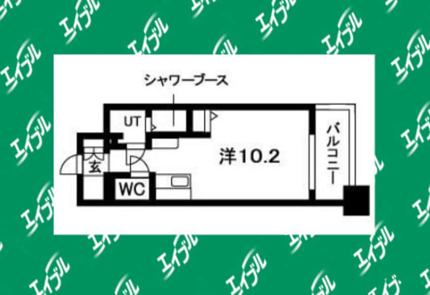 間取図 N.S.ZEAL 大曽根