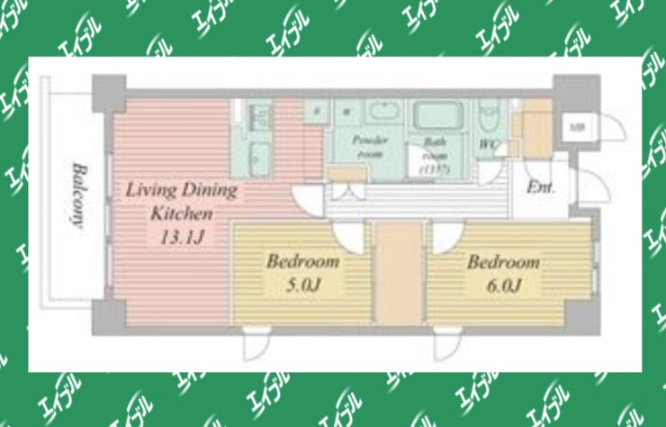 間取り図 阪神本線/西宮駅 徒歩8分 4階 1年未満