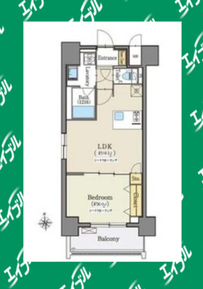 間取図 ファスティーナ志賀本通