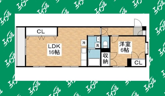 間取り図 名古屋市営地下鉄鶴舞線/川名駅 徒歩12分 4階 築37年