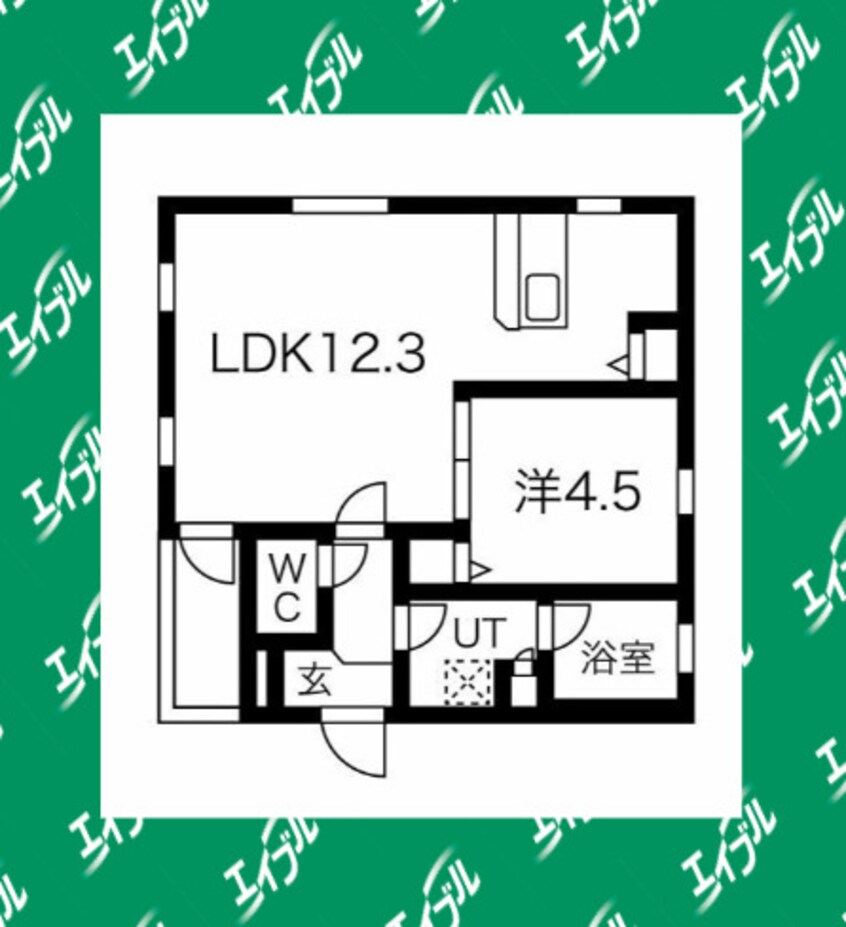 間取図 名古屋市営地下鉄名城線/大曽根駅 徒歩8分 2階 築6年