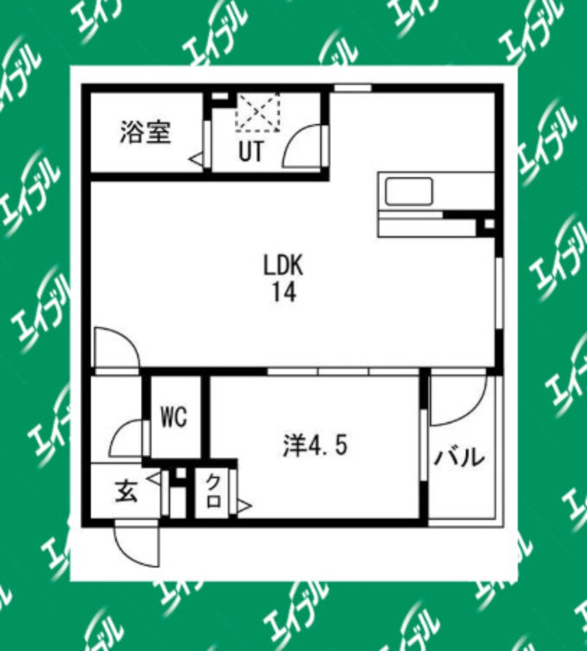 間取図 CS中野本町