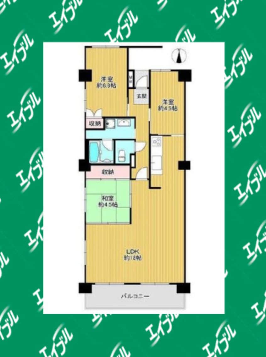間取図 泉サンハイツ