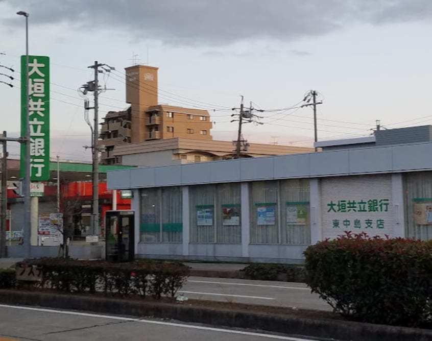 大垣共立銀行東中島支店(銀行)まで454m CIEL荒子川