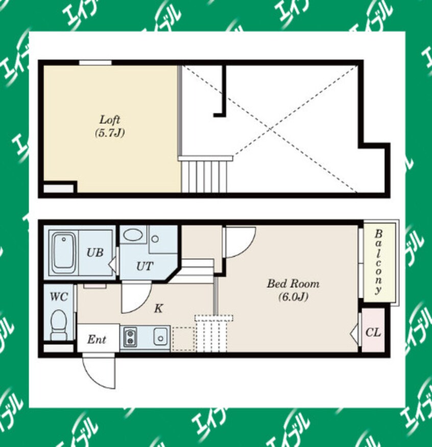 間取図 Graz名古屋駅北