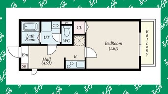 間取図 Gallery庄内通