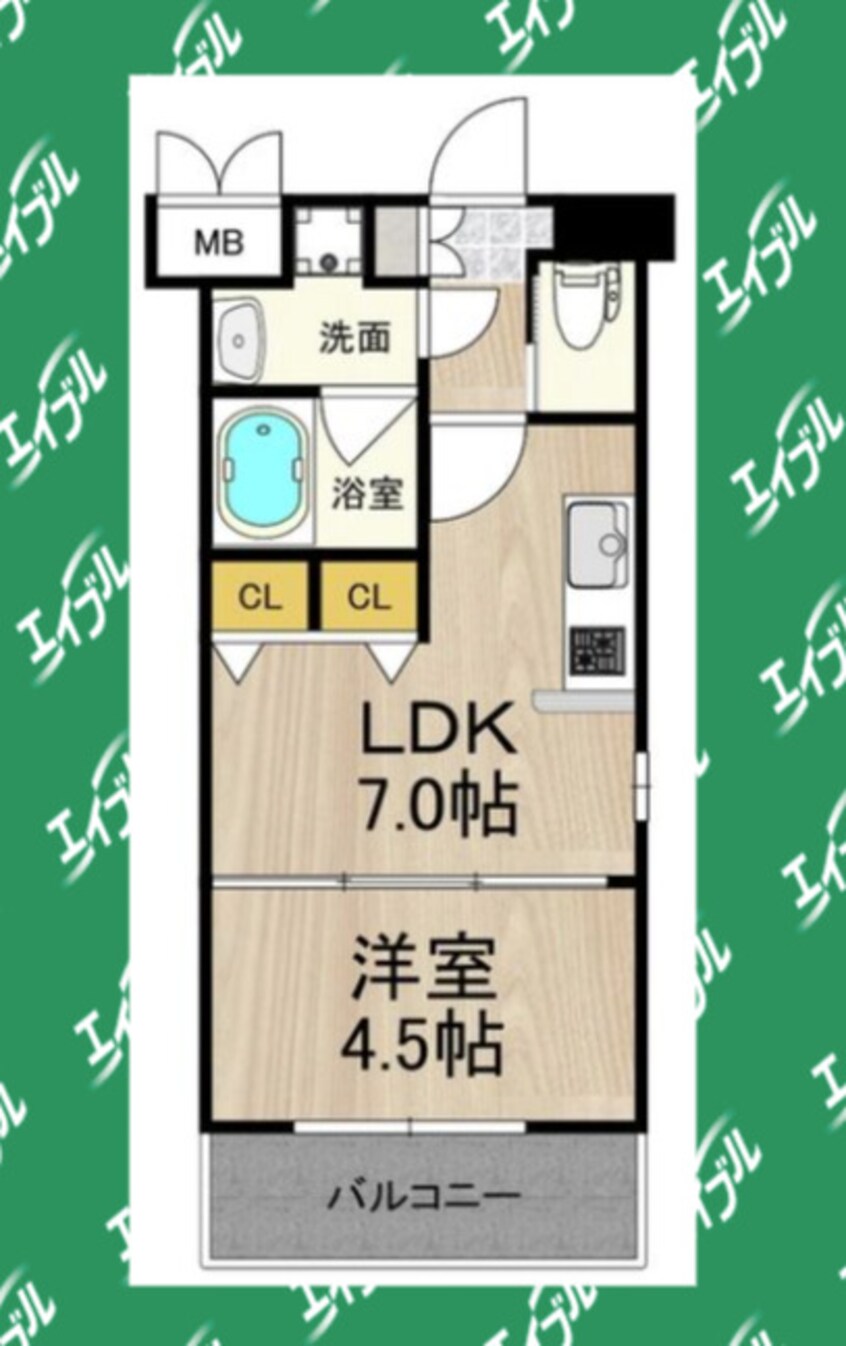 間取図 プレジオ西宮