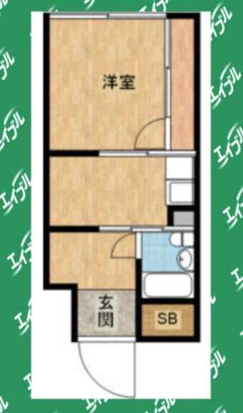 間取図 チサンマンション栄