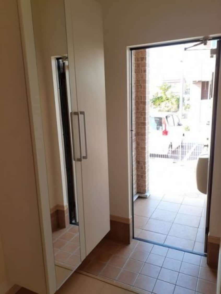 ゆったりとした玄関です エスペランサ壱番館