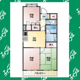 間取図 ほら貝ビレッジ