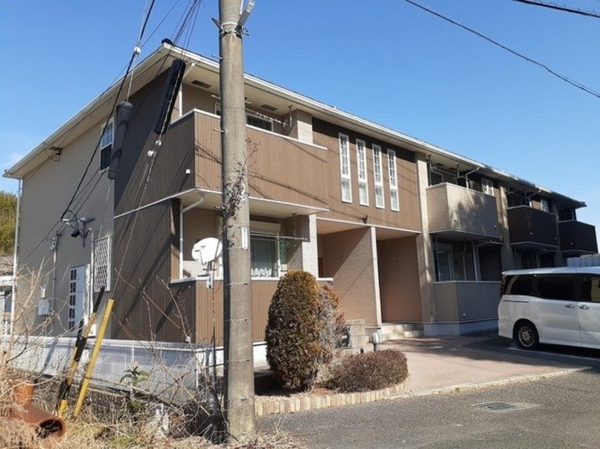 外はこのようになっています ブルー　コスモ