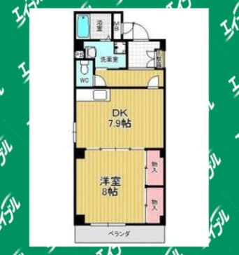 間取図 ブランミュールKT