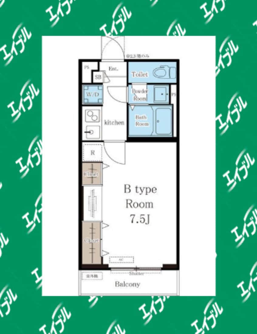 間取図 リブリ・露橋
